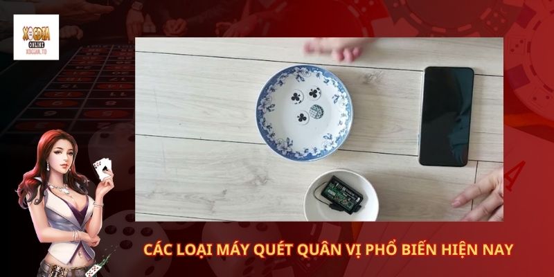Các loại máy quét quân vị phổ biến hiện nay 